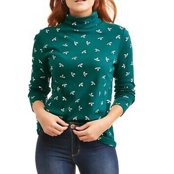 White Stag Mistletoe Turtleneck Long 